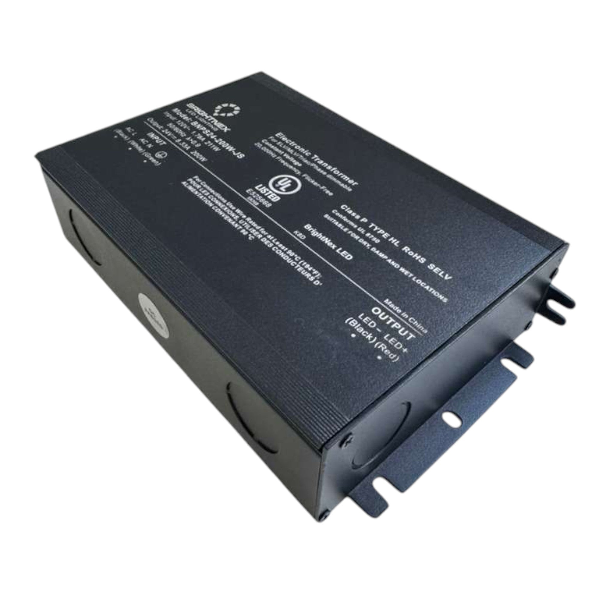 Compact 200W Dimmable LED Transformer β 24V | TRIAC/ELV/MLV Compatible | UL | Wet Rated