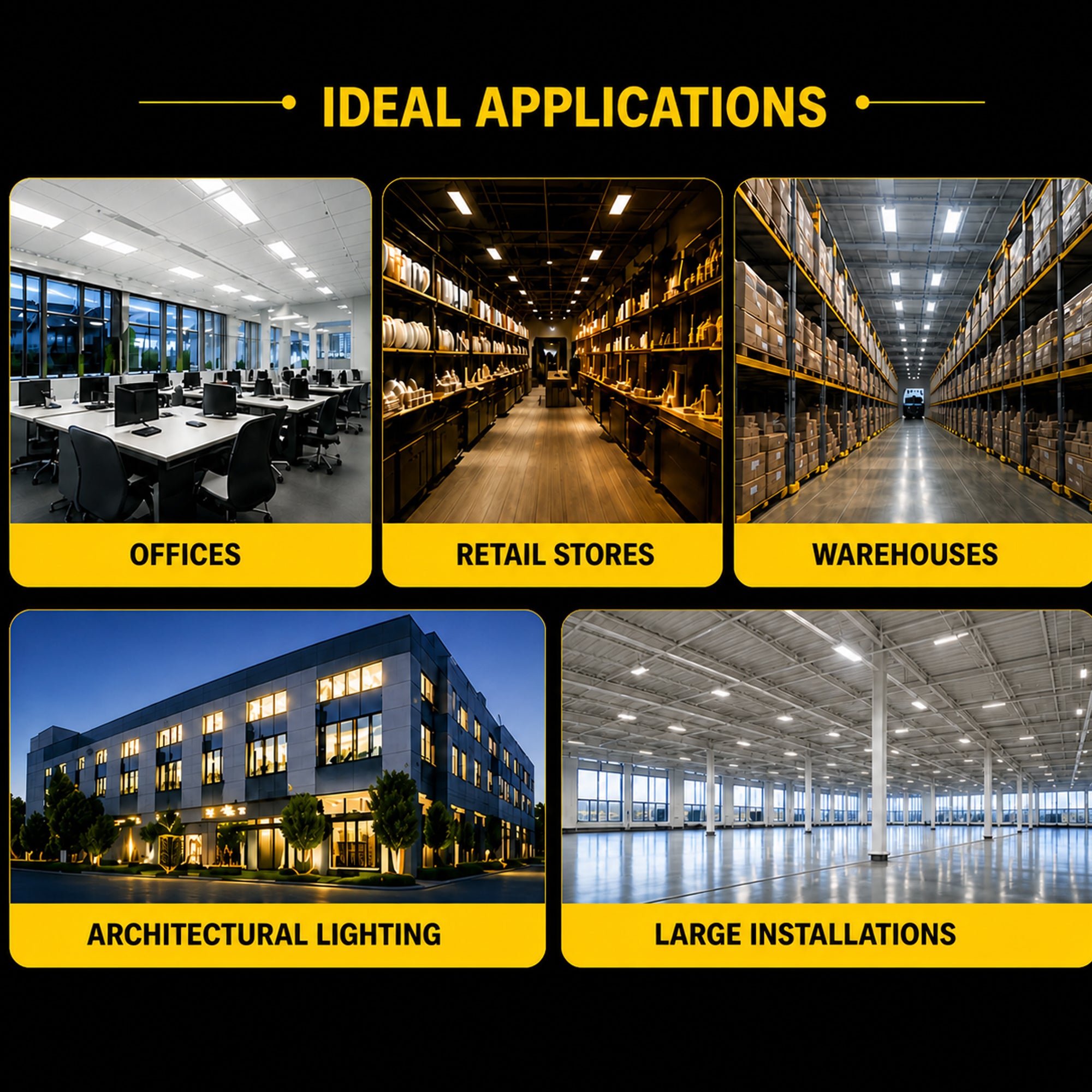 300W 5-in-1 Dimmable LED Driver ideal applications