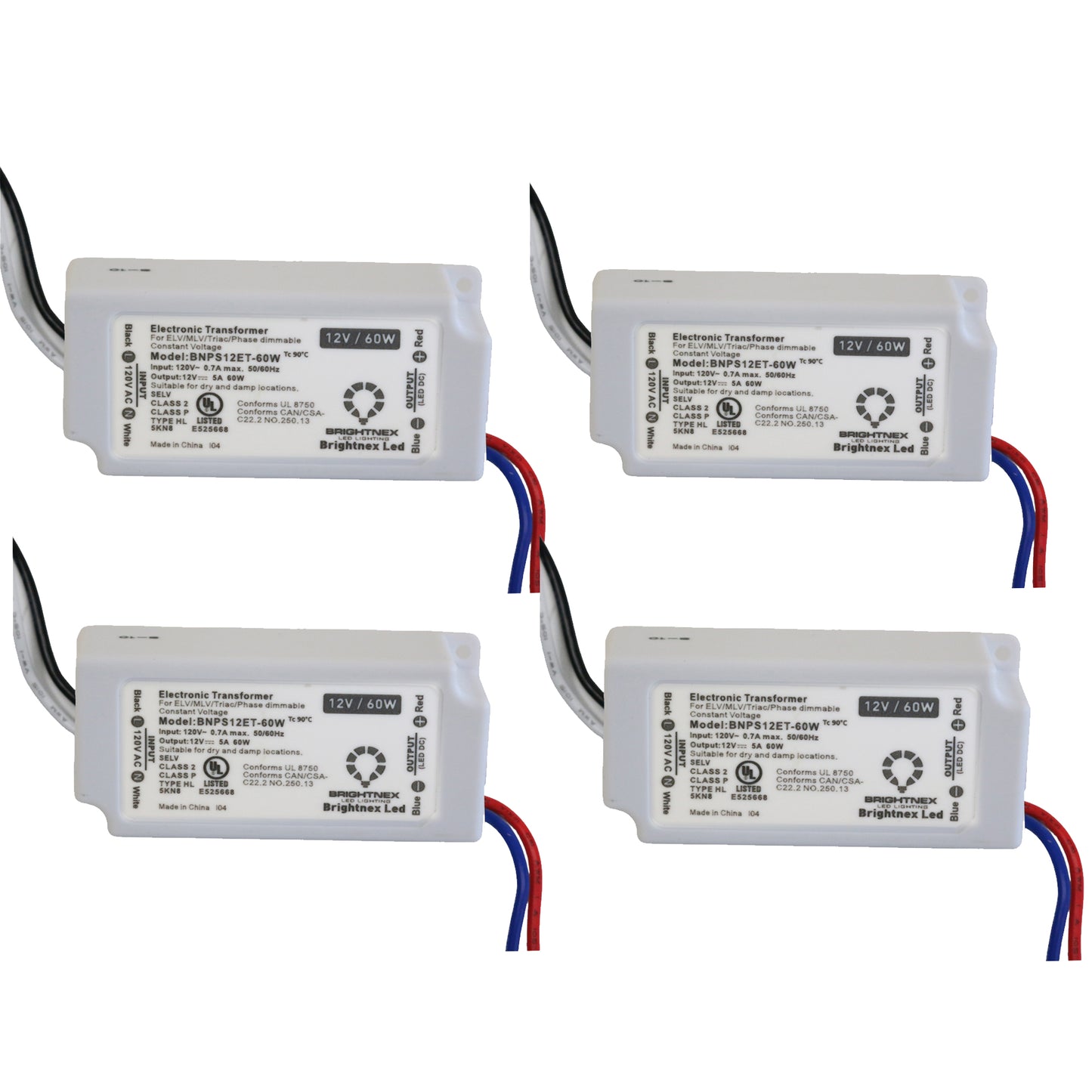 Small (Compact) Dimmable LED Driver (Dimmable LED Transformer) 12V, 60W