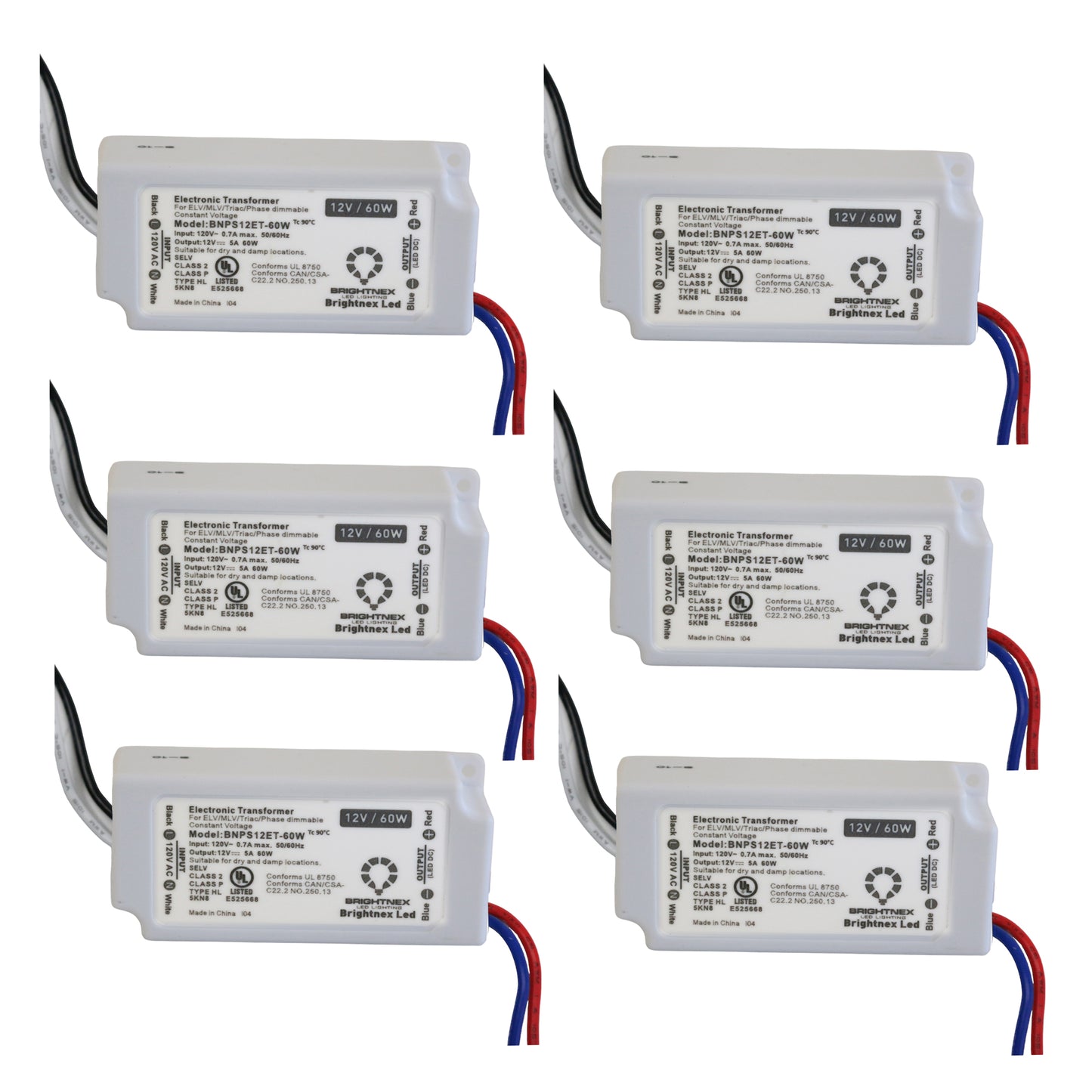 Small (Compact) Dimmable LED Driver (Dimmable LED Transformer) 12V, 60W