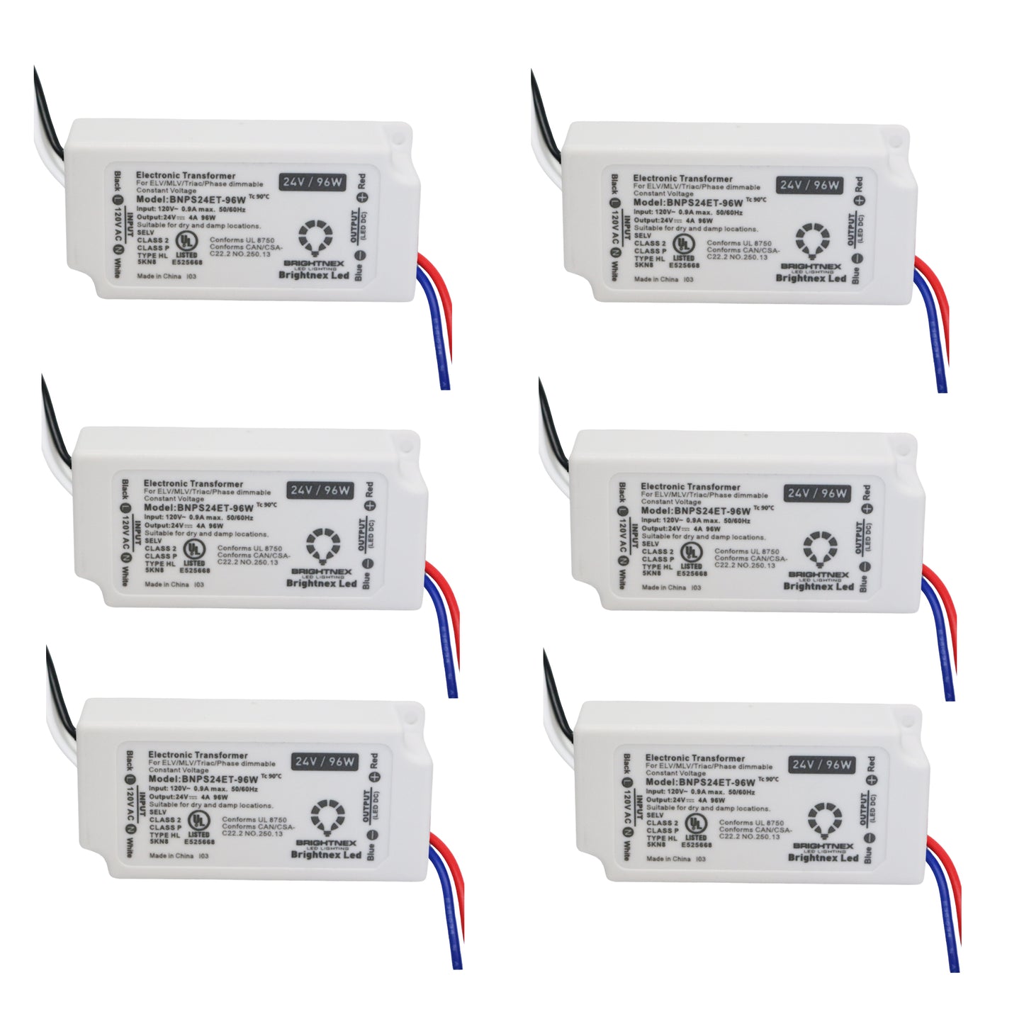 Small (Compact) Dimmable LED Driver (Dimmable LED Transformer), 24V, 96W