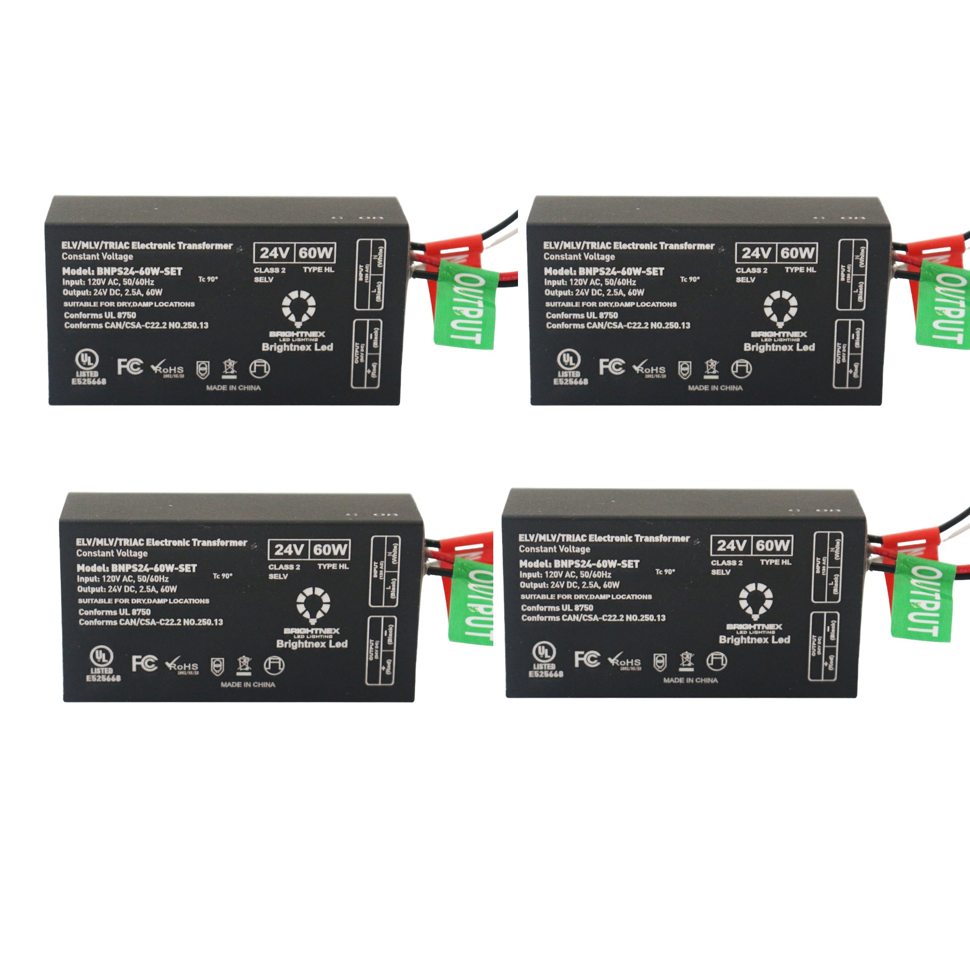 Smallest Dimmable LED Driver (Dimmable LED Transformer), 24V, 60W