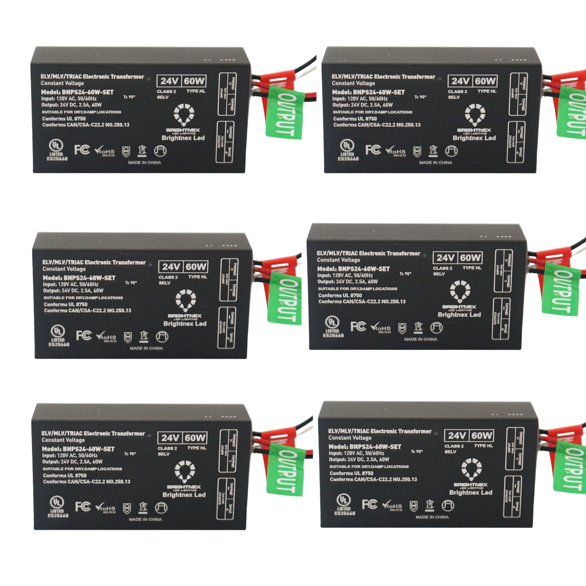 Smallest Dimmable LED Driver (Dimmable LED Transformer), 24V, 60W