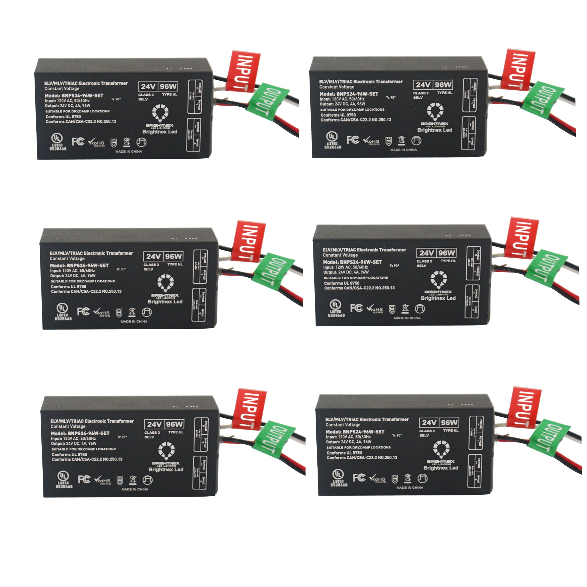 Smallest Dimmable LED Driver (Dimmable LED Transformer), 24V, 96W