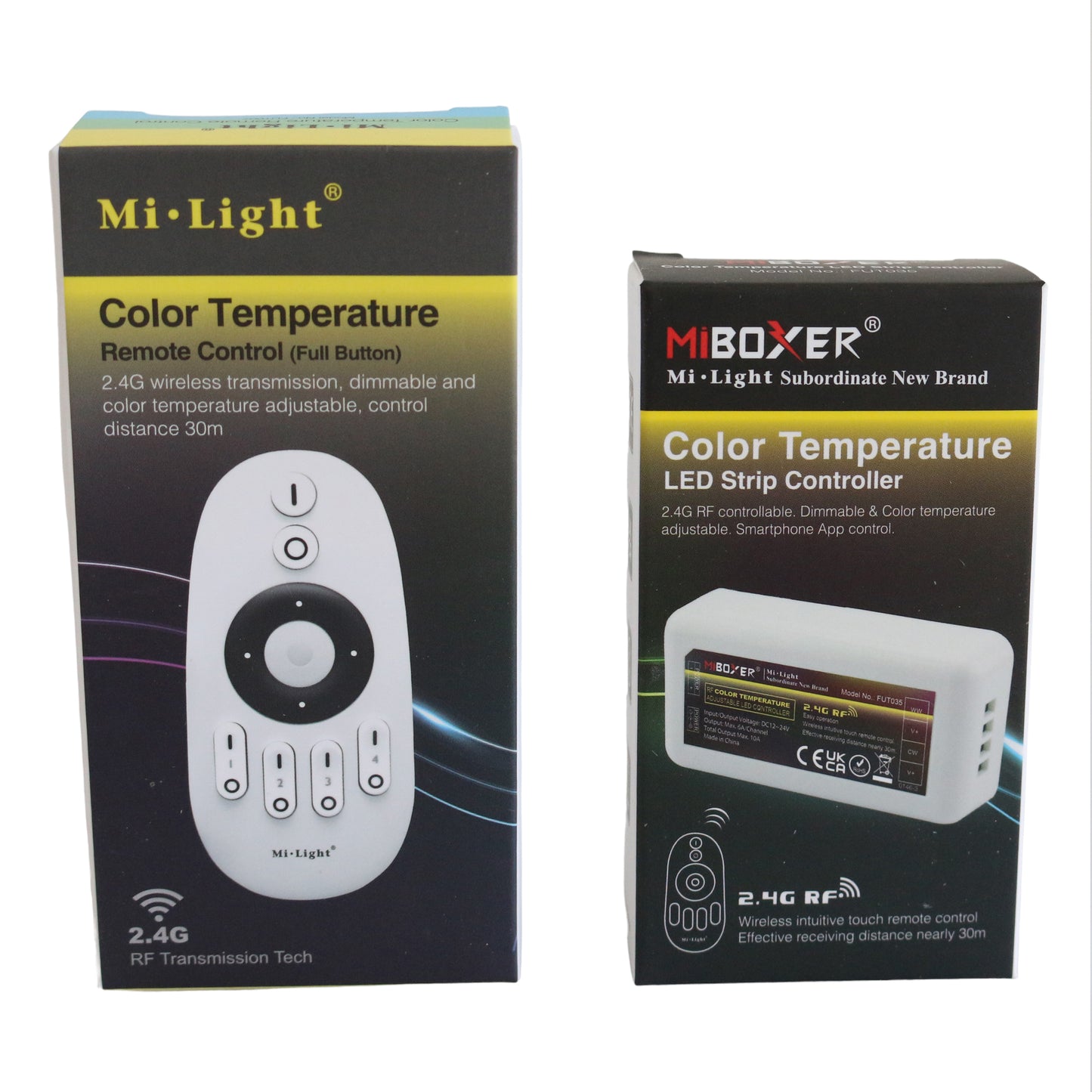 4 Zone Dimmable CCT Remote and Controller