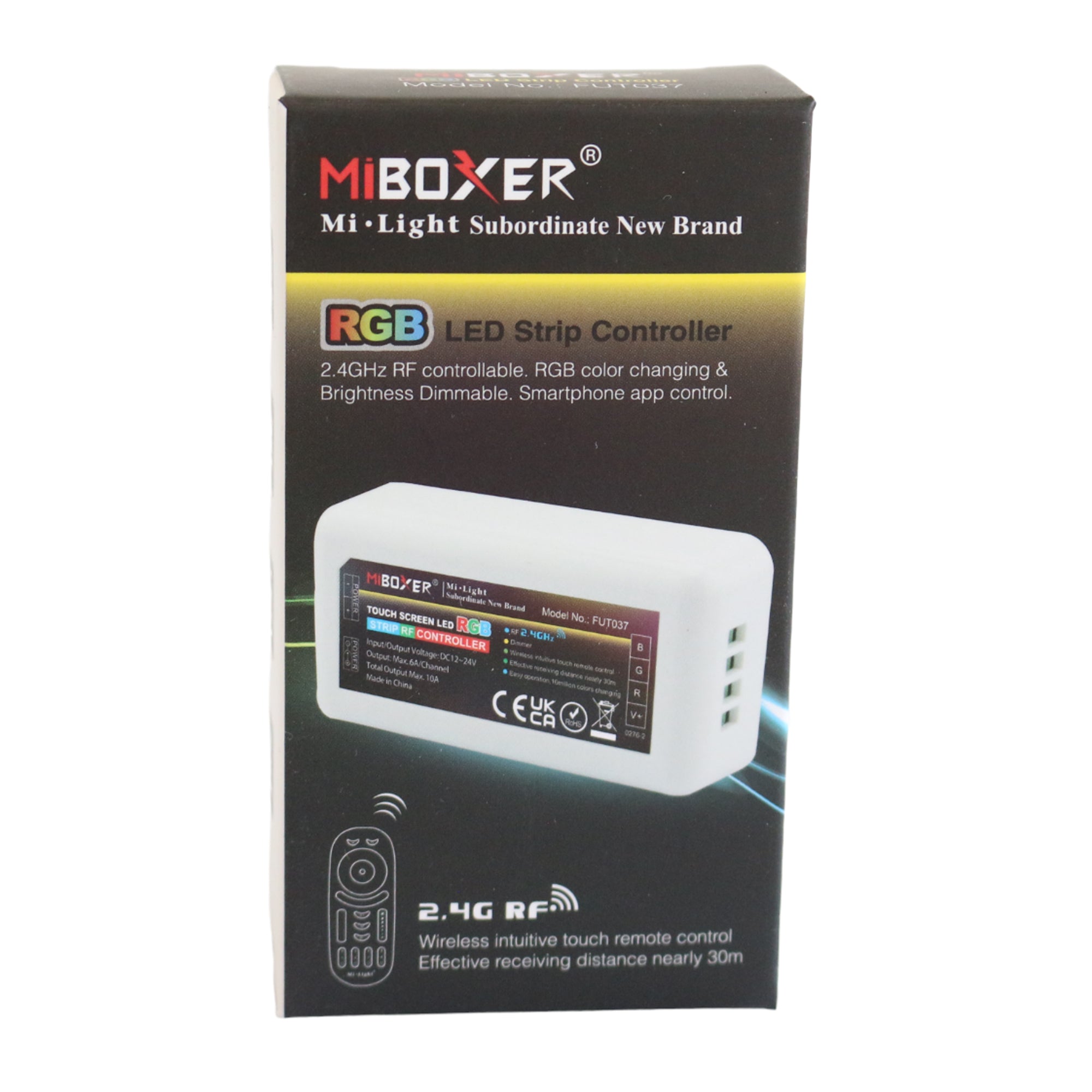 Controller and Remote for RGB LED Strip Light