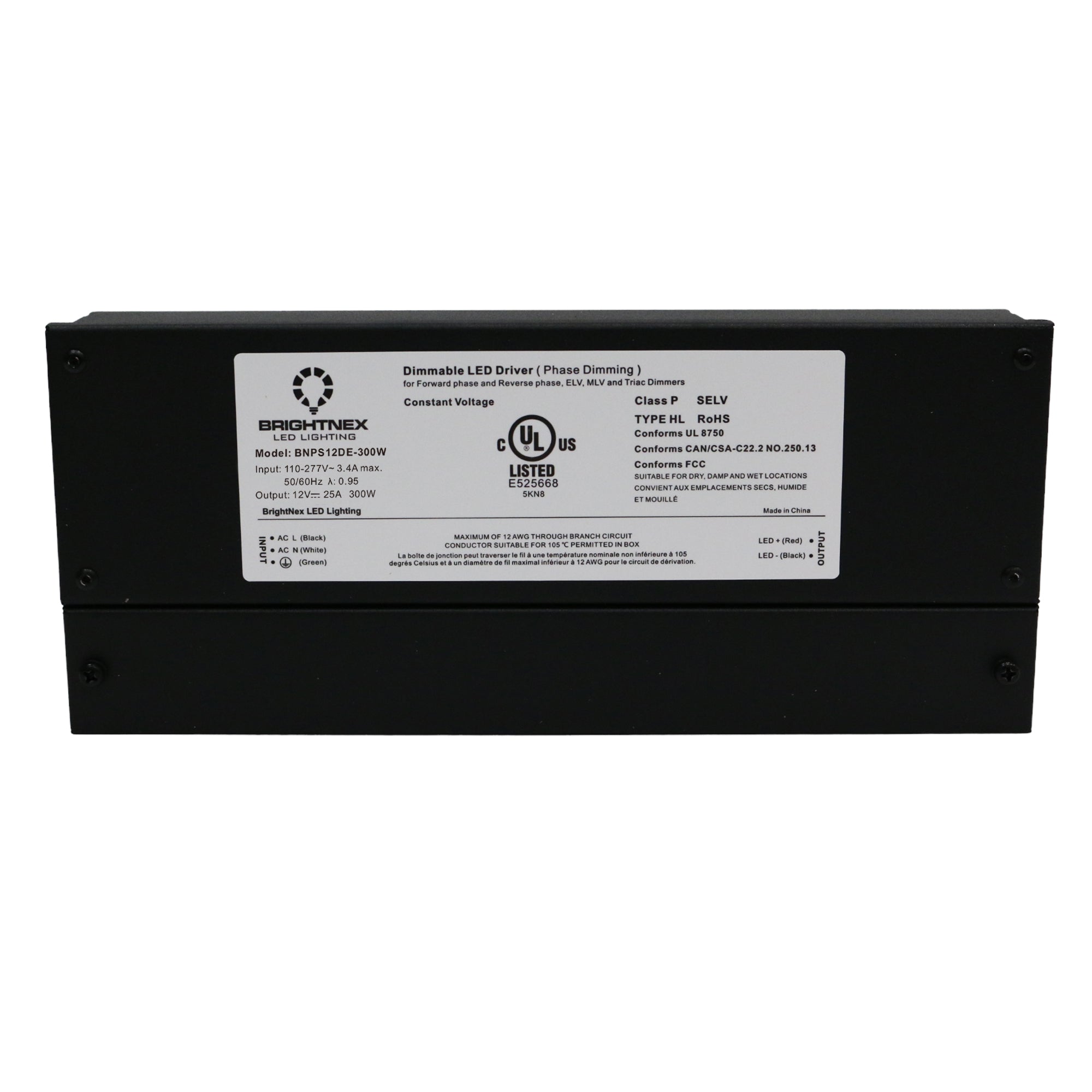 DIMMABLE TRANSFORMER (LED Driver), 12V, 30W