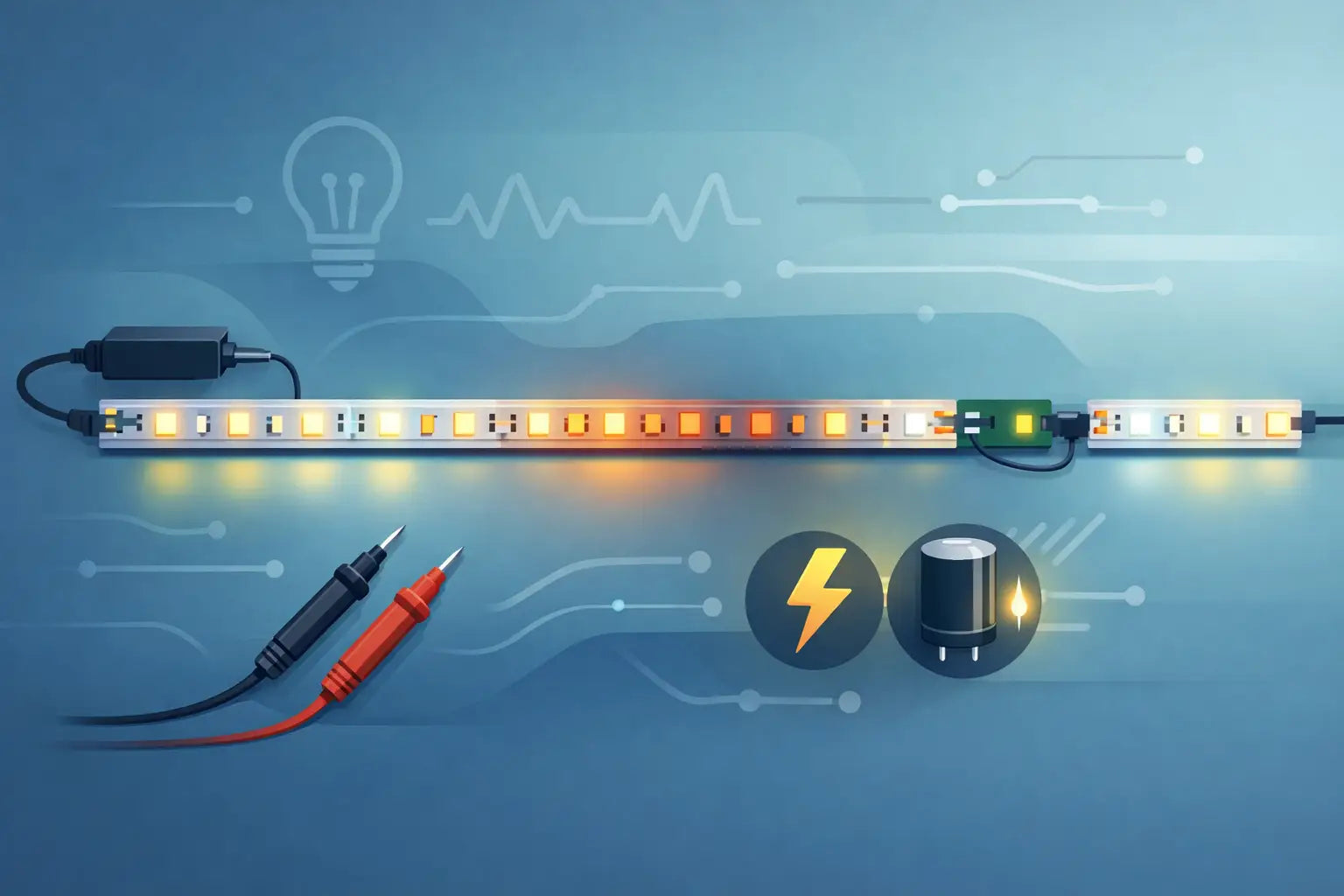 How to Prevent Voltage Drop in LED Strips