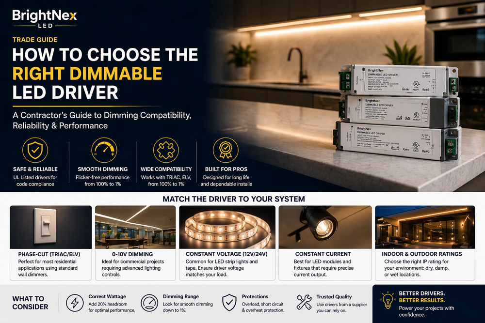 How to Connect Dimmer to LED Driver