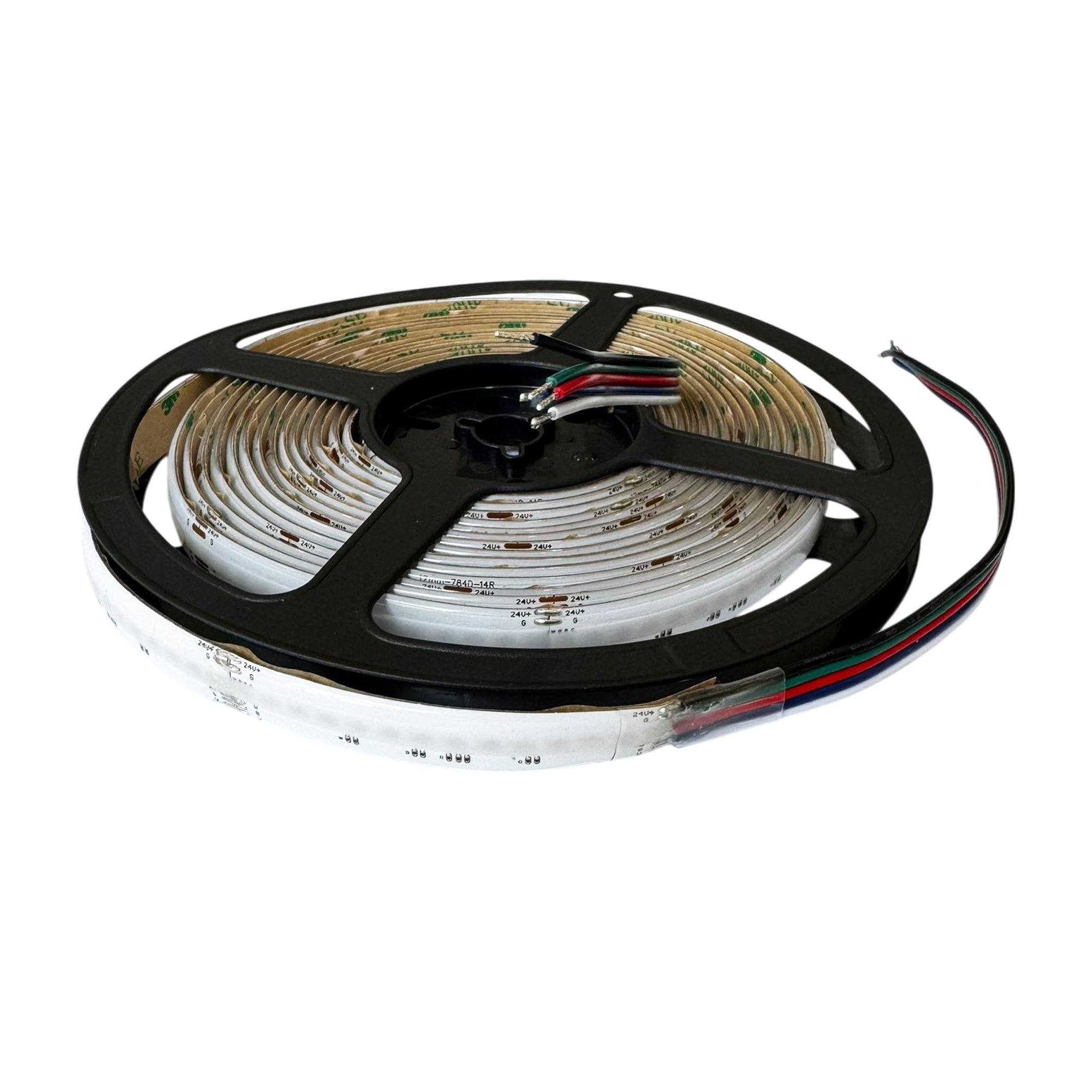 UL certified outdoor 24V COB RGBW LED strip light 784 LEDs per meter 12mm IP65 waterproof flexible LED strip