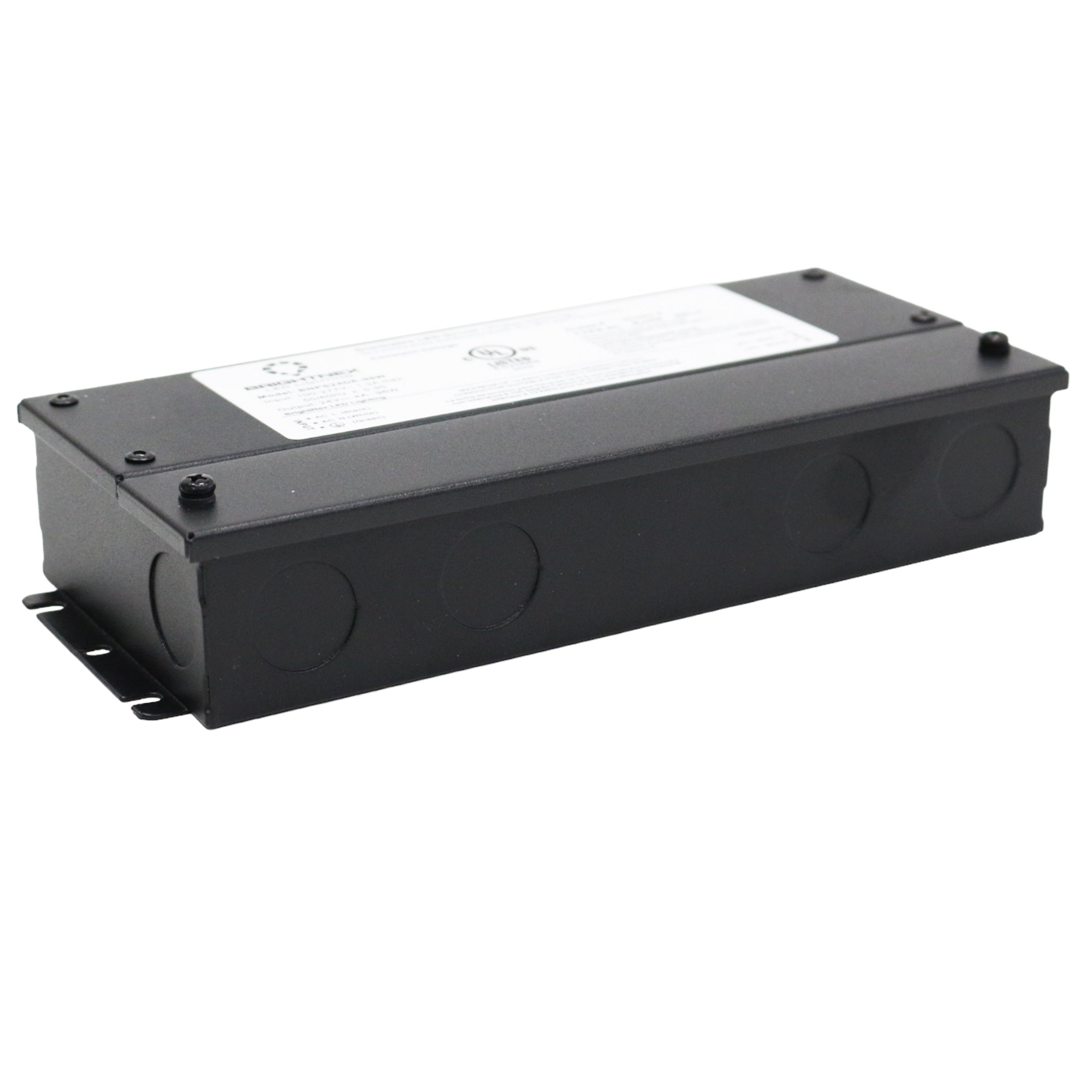 300W 24V dimmable LED driver with metal junction box for indoor and outdoor LED lighting installations