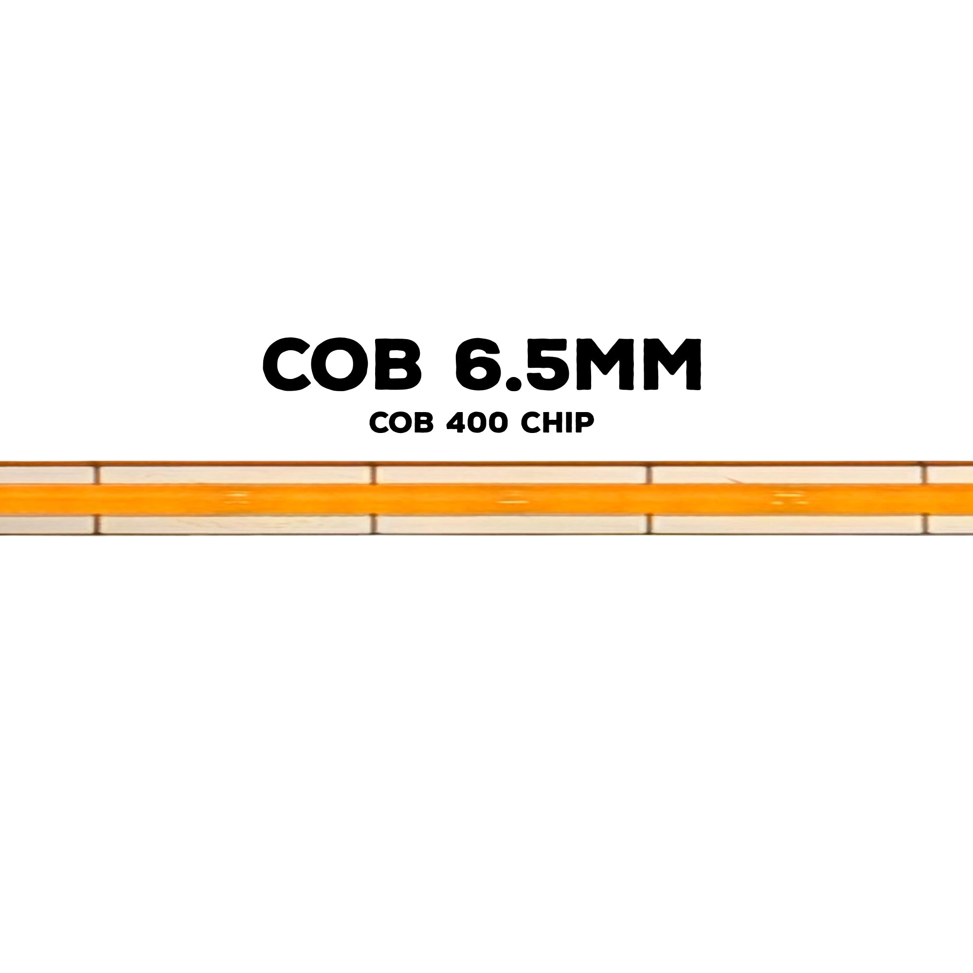 Ultra Slim COB LED Strip – Dotless – Indoor - Dimmable - 24V, 6.5mm – (2700K,3000K,4000K,5000K)- 16.5ft