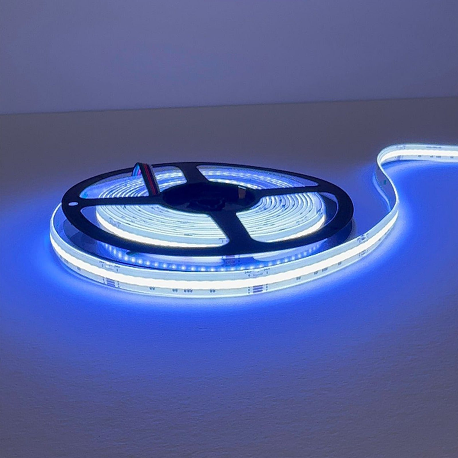 RGBW COB LED Strip Light –  Dimmable, Dotless - Outdoor - 24V, 12mm – (3000K, 5000K) – 16.5ft & 82ft - UL Certified