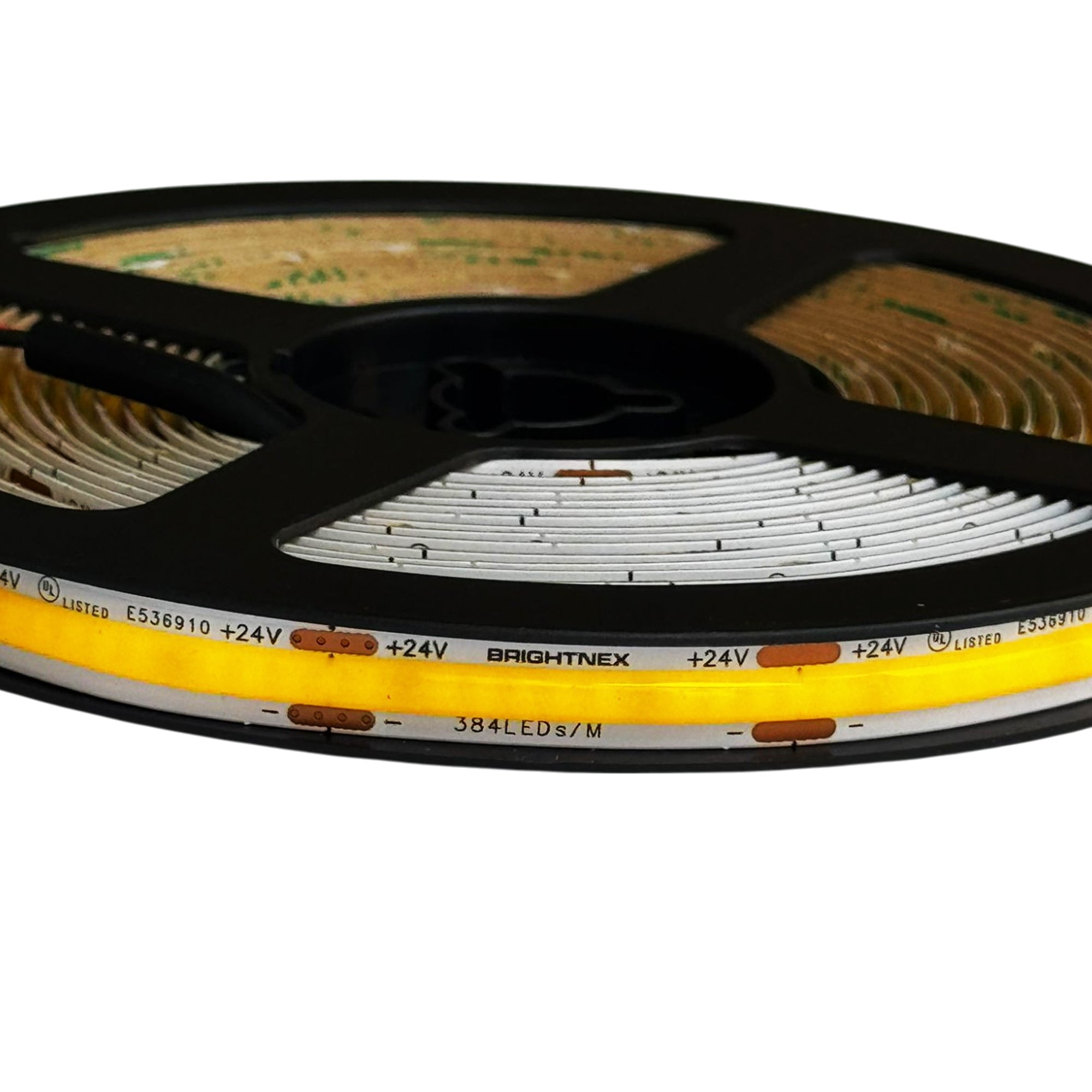 COB LED Strip Lights - Indoor Dimmable Dotless Single Color - (2700K,3000K,4000K,5000K) - 8mm - DC24V- 16.5ft, 32ft & 82ft- UL Certified