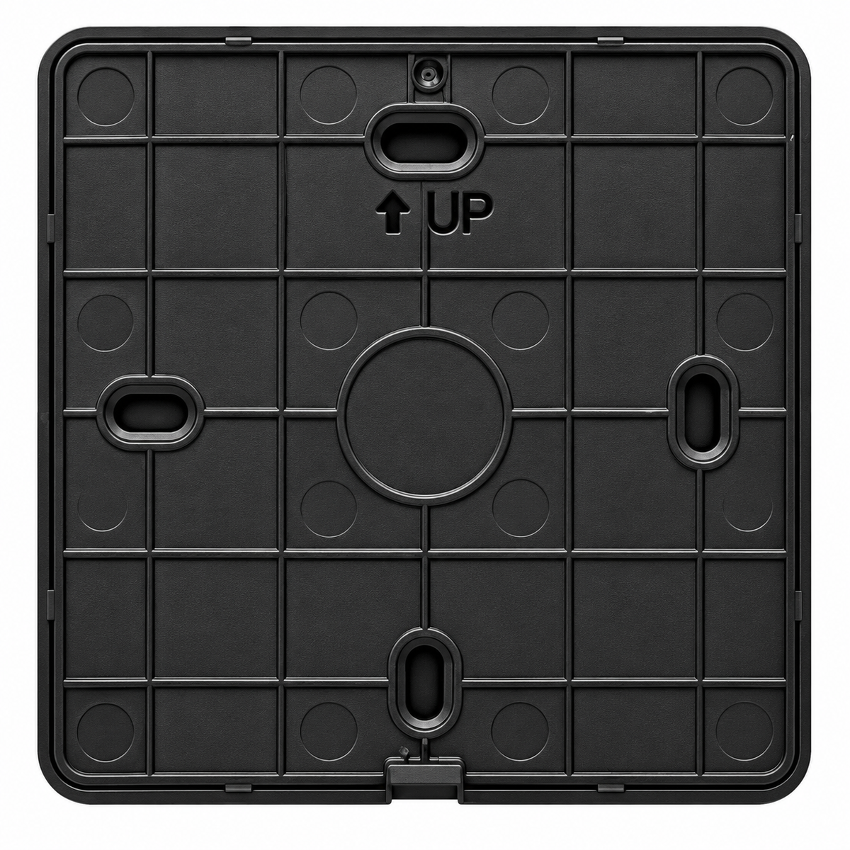 Back mounting plate of MiBoxer B1-B 4-Zone Panel Remote for LED dimming control